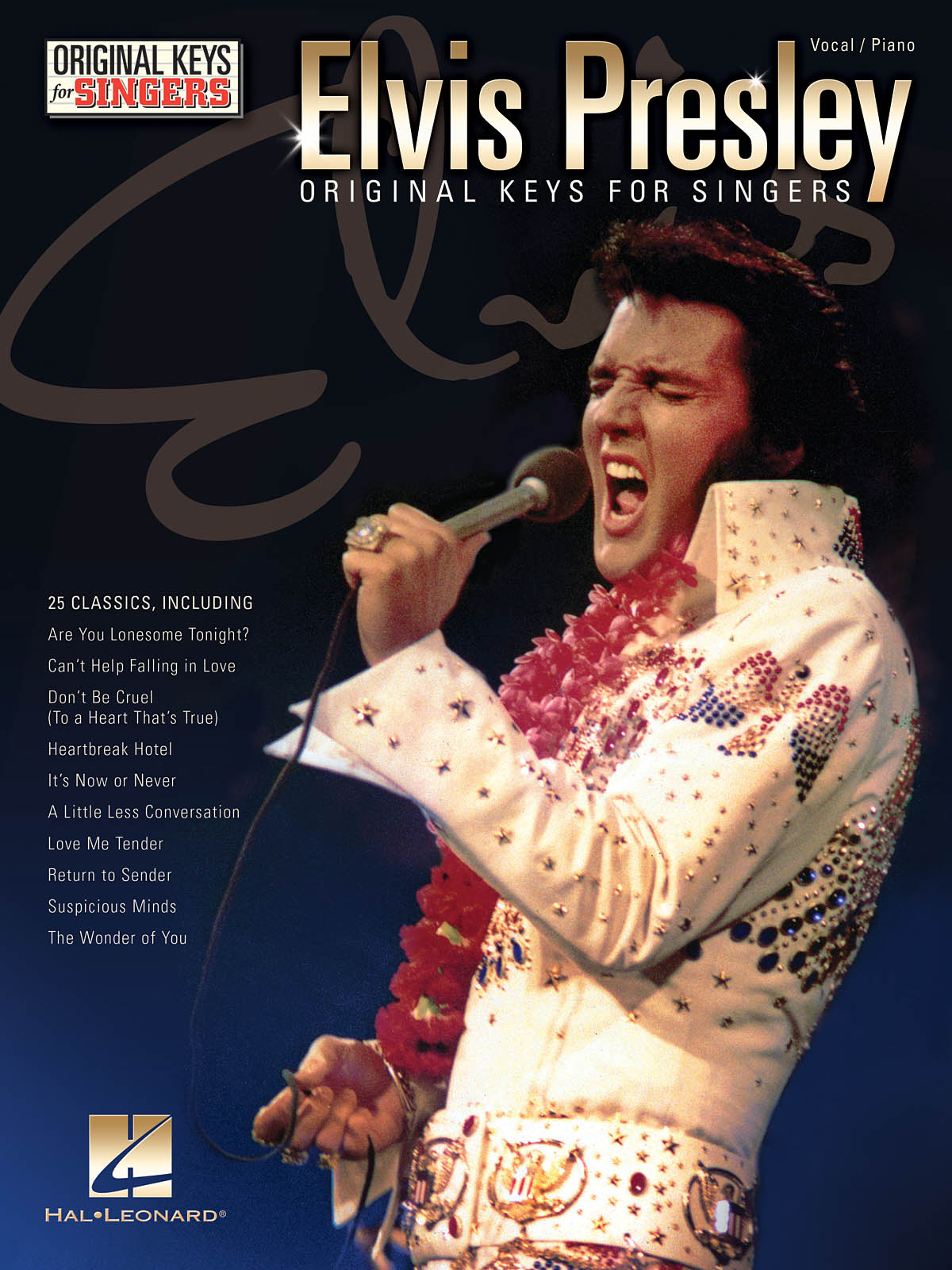 Elvis Presley - Original Keys for Singers - pro zpěv a klavír