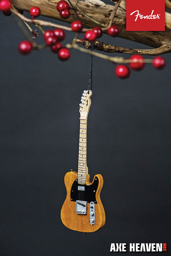 Fender '50S Blonde Telecaster - 6 Inch. Holiday Ornament - miniatura kytary