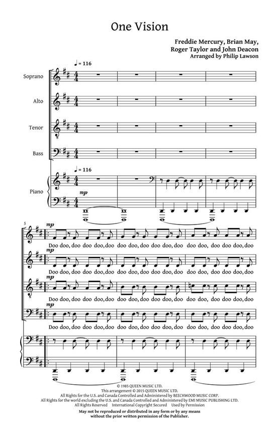 One Vision - pro sbor SATB