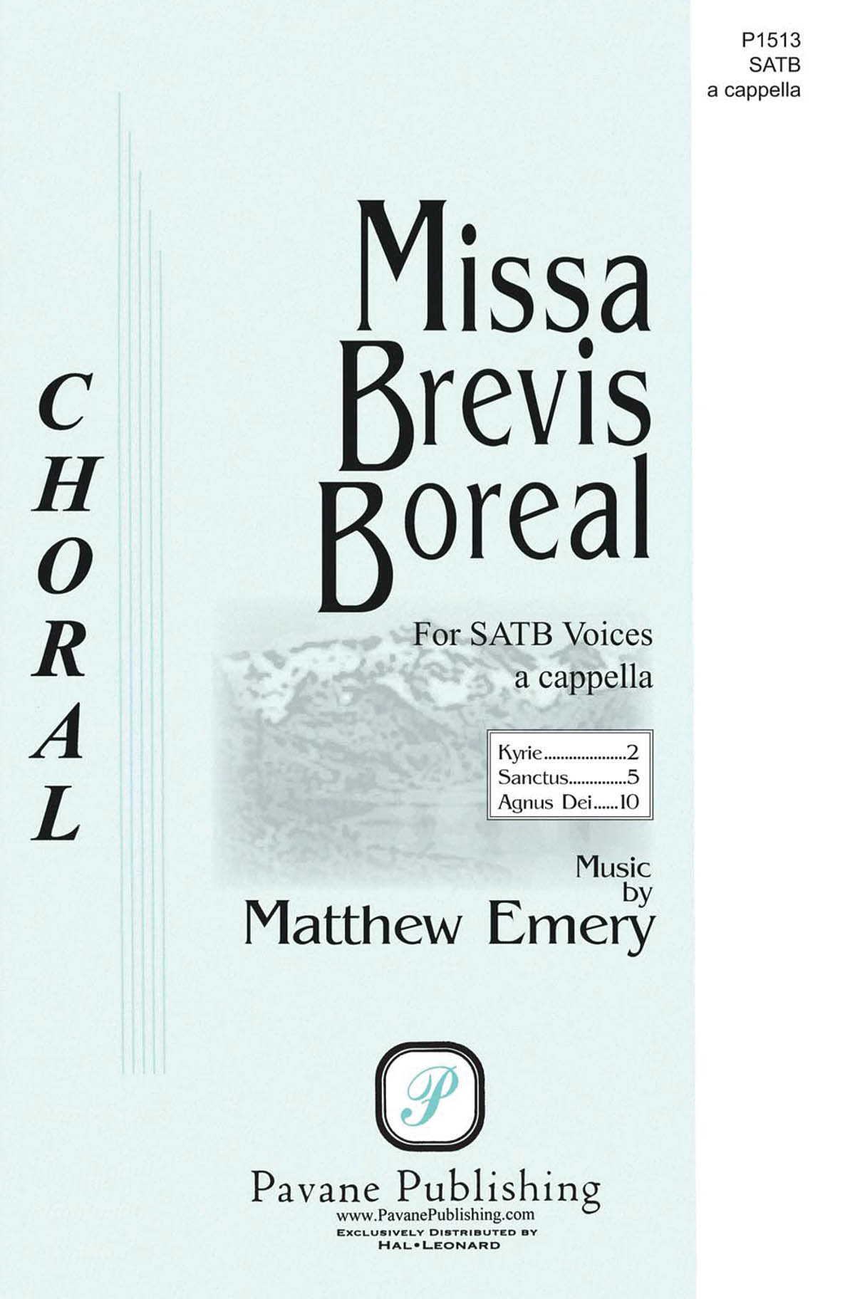 Missa Brevis Boreal - pro sbor SATB a Cappella