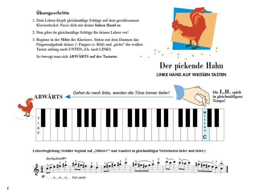 Piano Adventures: Unterrichtsheft 1 - Stufe 1 (Buch 1 von 2)