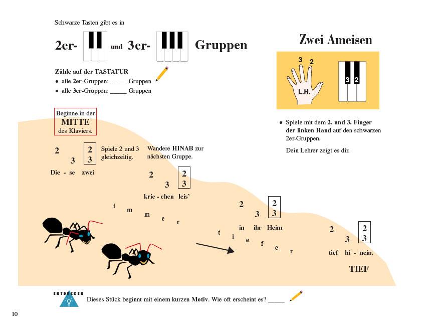 Piano Adventures: Unterrichtsheft 1 - Stufe 1 (Buch 1 von 2)