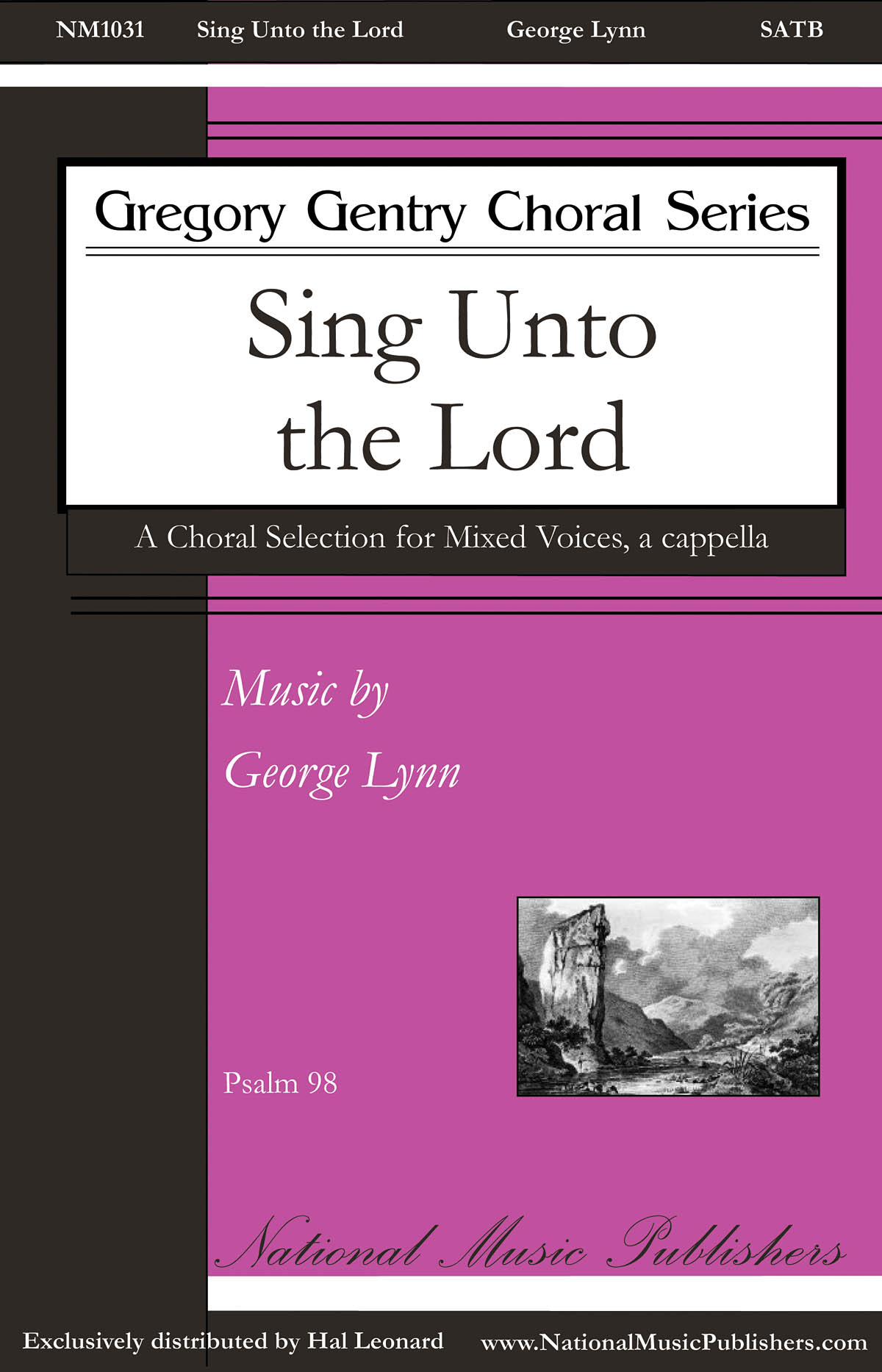 Sing unto the Lord - pro sbor SATB a Cappella