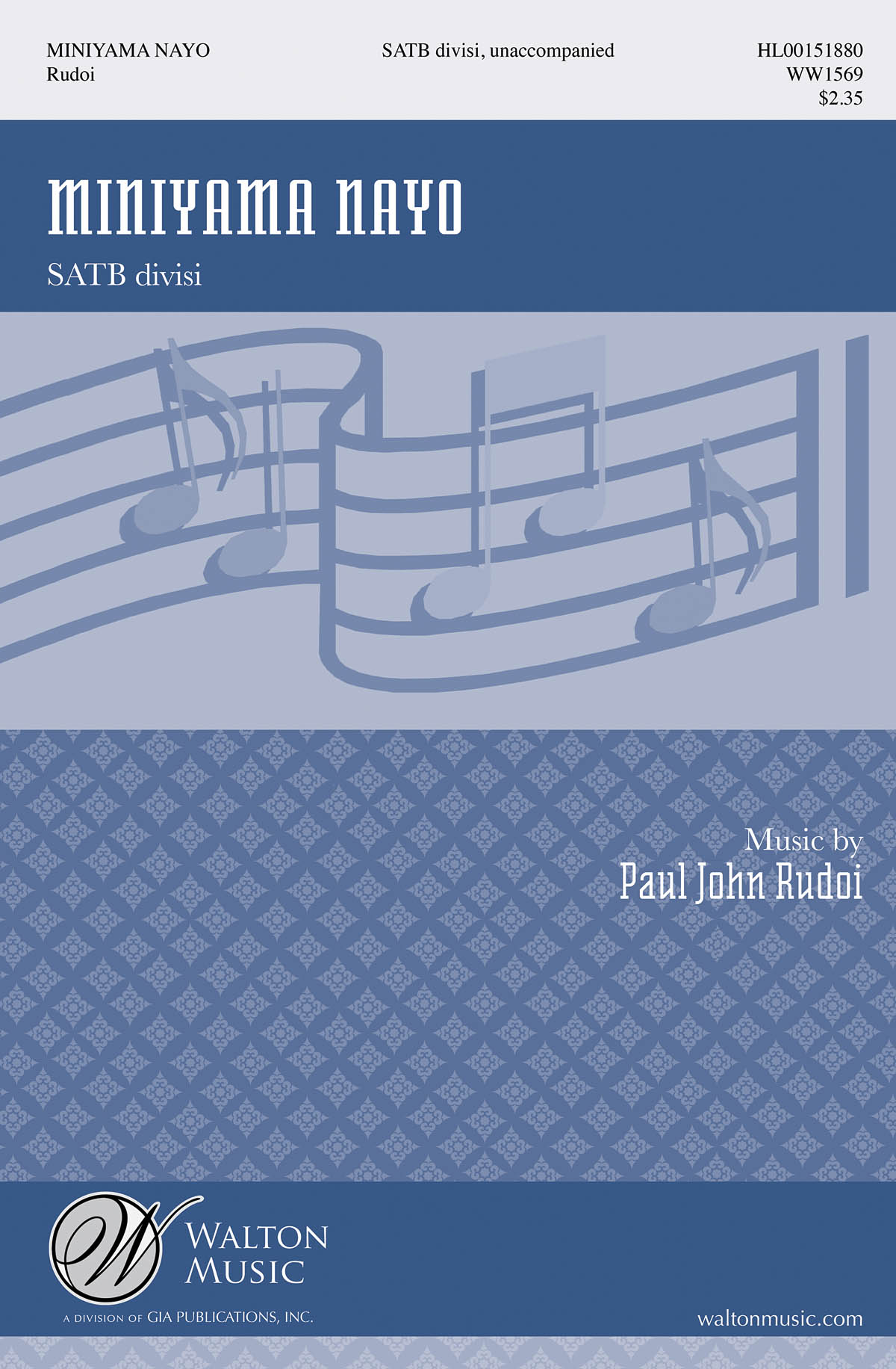 Miniyama Nayo (from Nonsense) - (nonsense words) - pro sbor SATB a Cappella