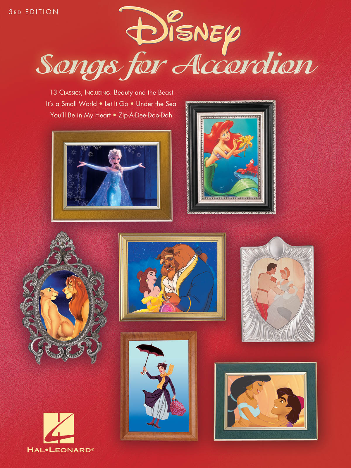 Disney Songs for Accordion - 13 pohádkových melodií pro akordeon