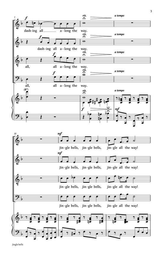 Jingle Bells - pro sbor SATB