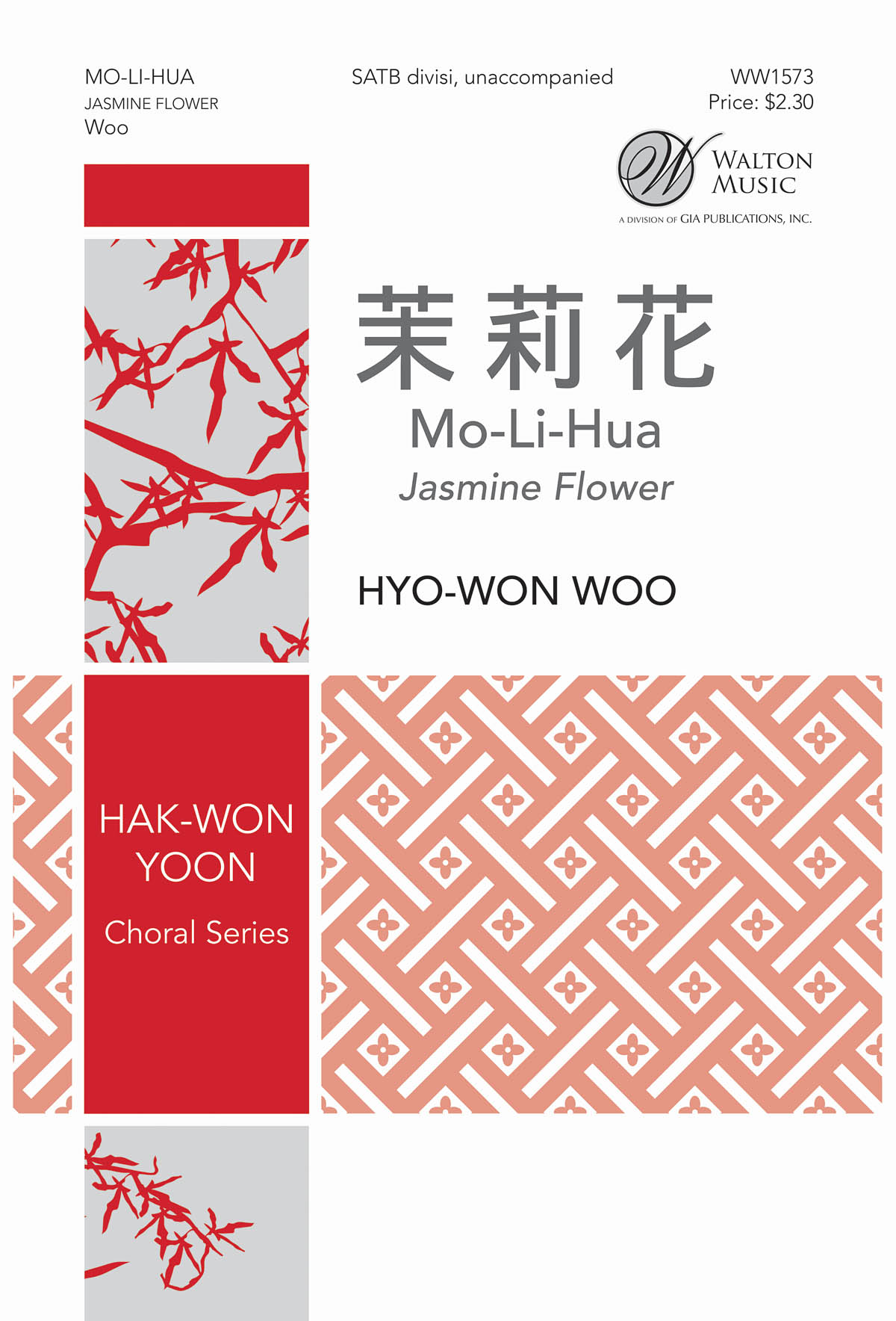 Mo-Li-Hua (Jasmine Flower) - Traditional Latin - pro sbor SATB a Cappella