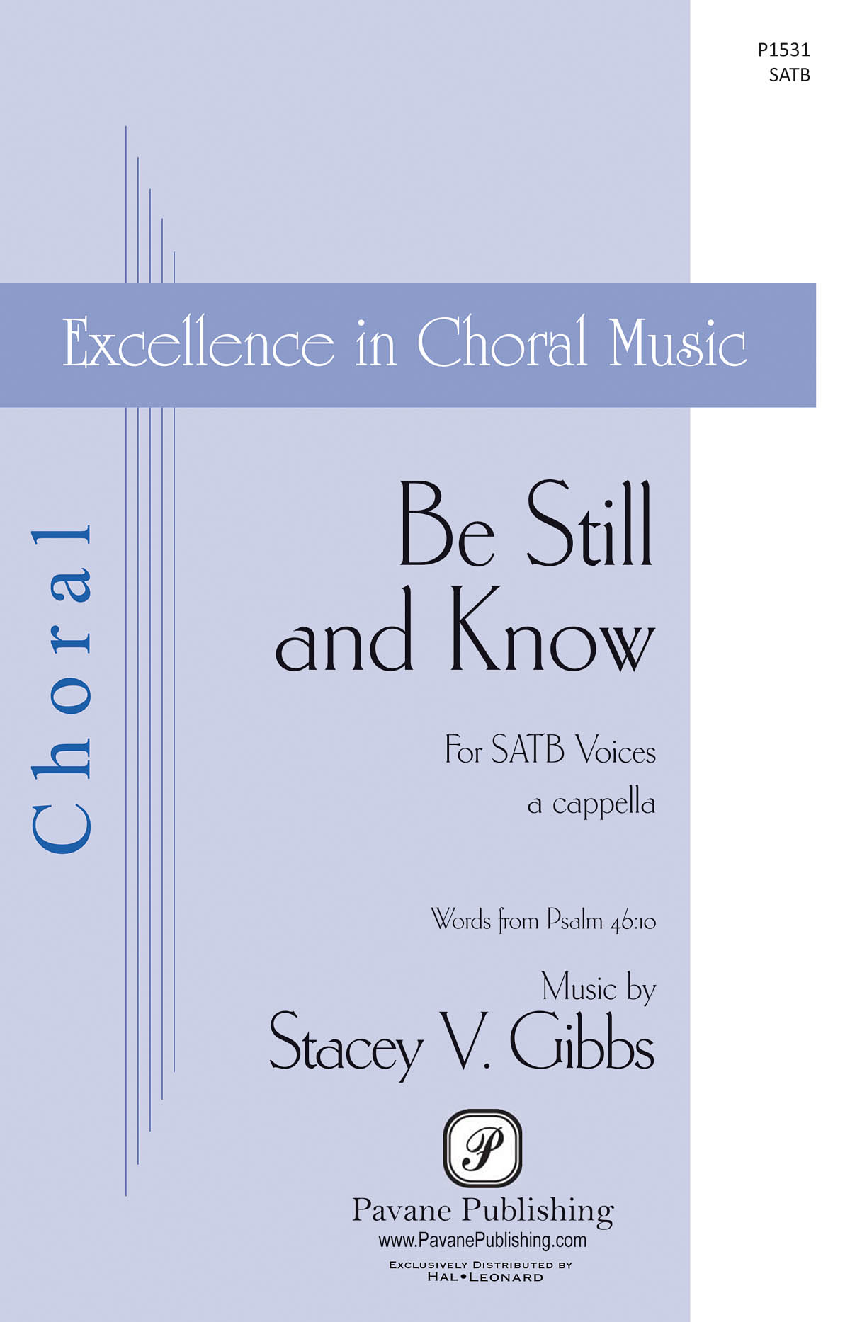 Be Still and Know - pro sbor SATB a Cappella