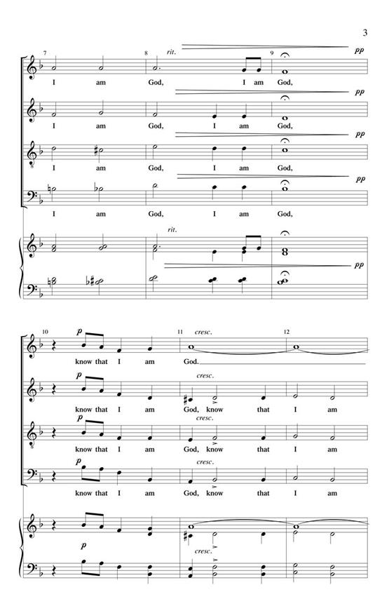 Be Still and Know - pro sbor SATB a Cappella