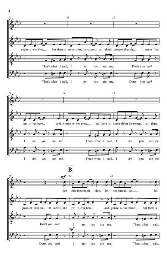 Connected - pro sbor SATB a Cappella