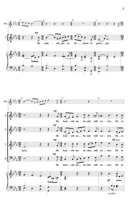 Psalm 23 - pro sbor SATB