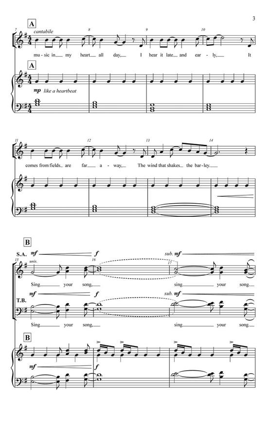 Sing Your Song - pro sbor SATB