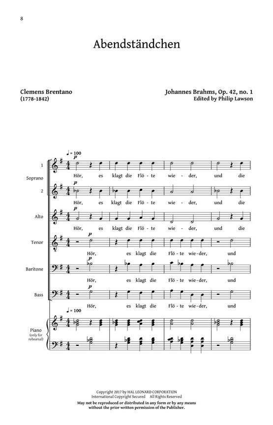 Nightsong - Collection - noty pro sbor SATB