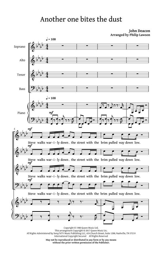 Classic Queen - Choral Collection noty pro sbor SATB