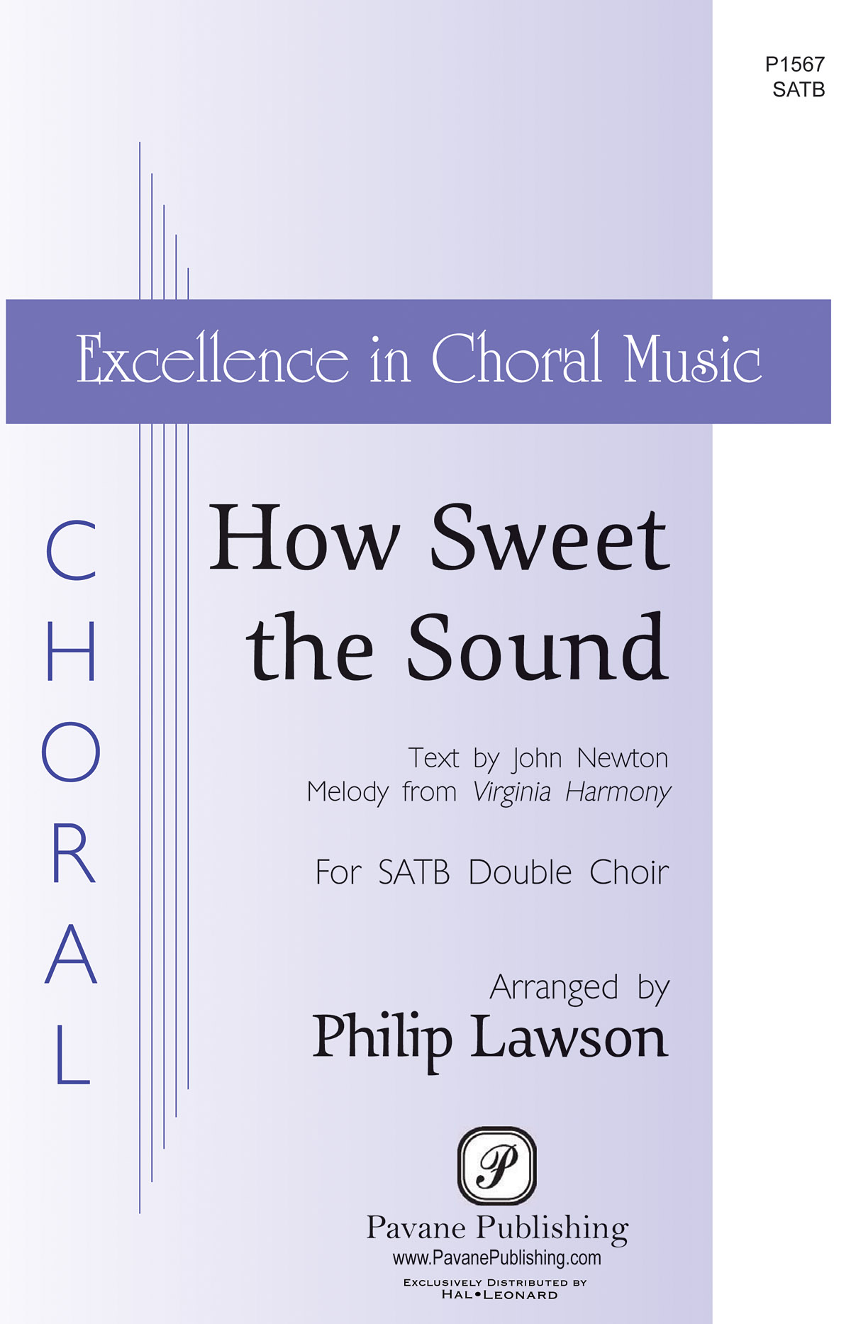 How Sweet the Sound - pro sbor SATB a Cappella