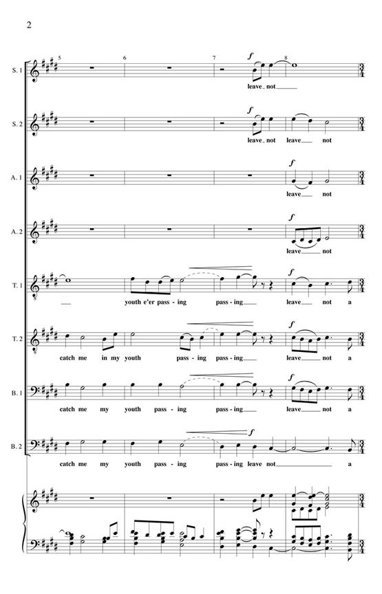 Catch me - pro sbor SATB