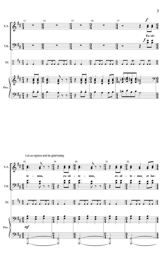 To This Day - pro sbor SATB