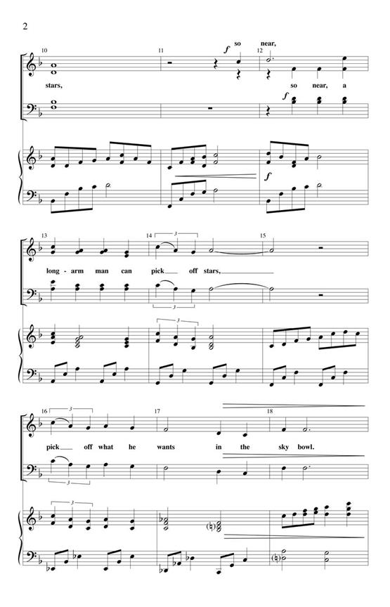 Sandburg Trilogy - pro sbor SATB