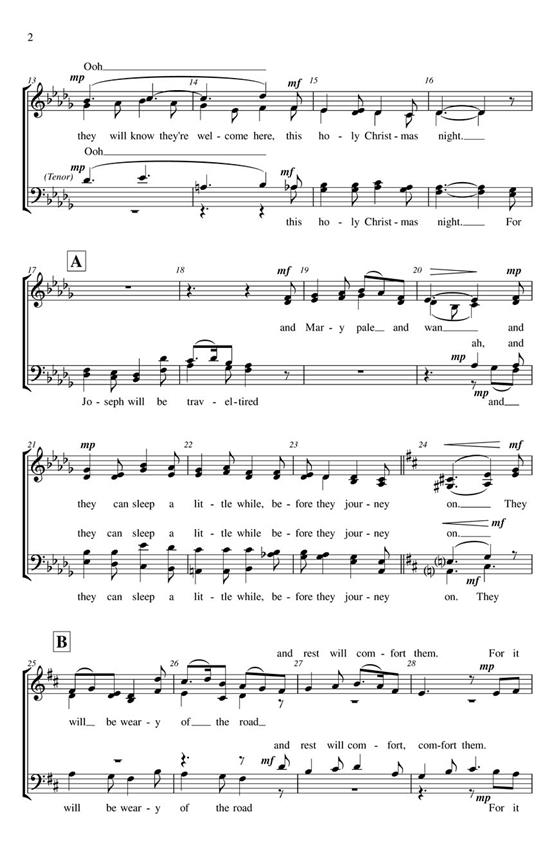 When All the World's Asleep - pro sbor SATB