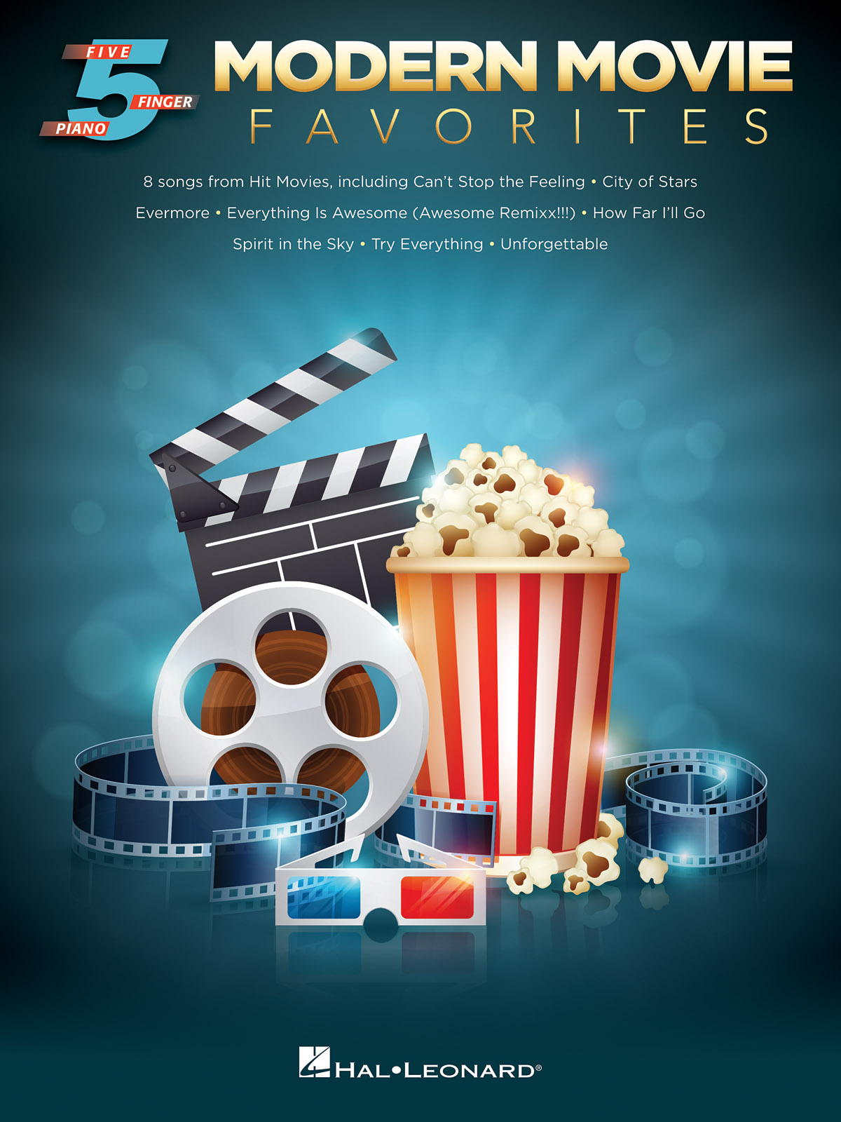 Modern Movie Favorites - Five Finger Piano Songbook