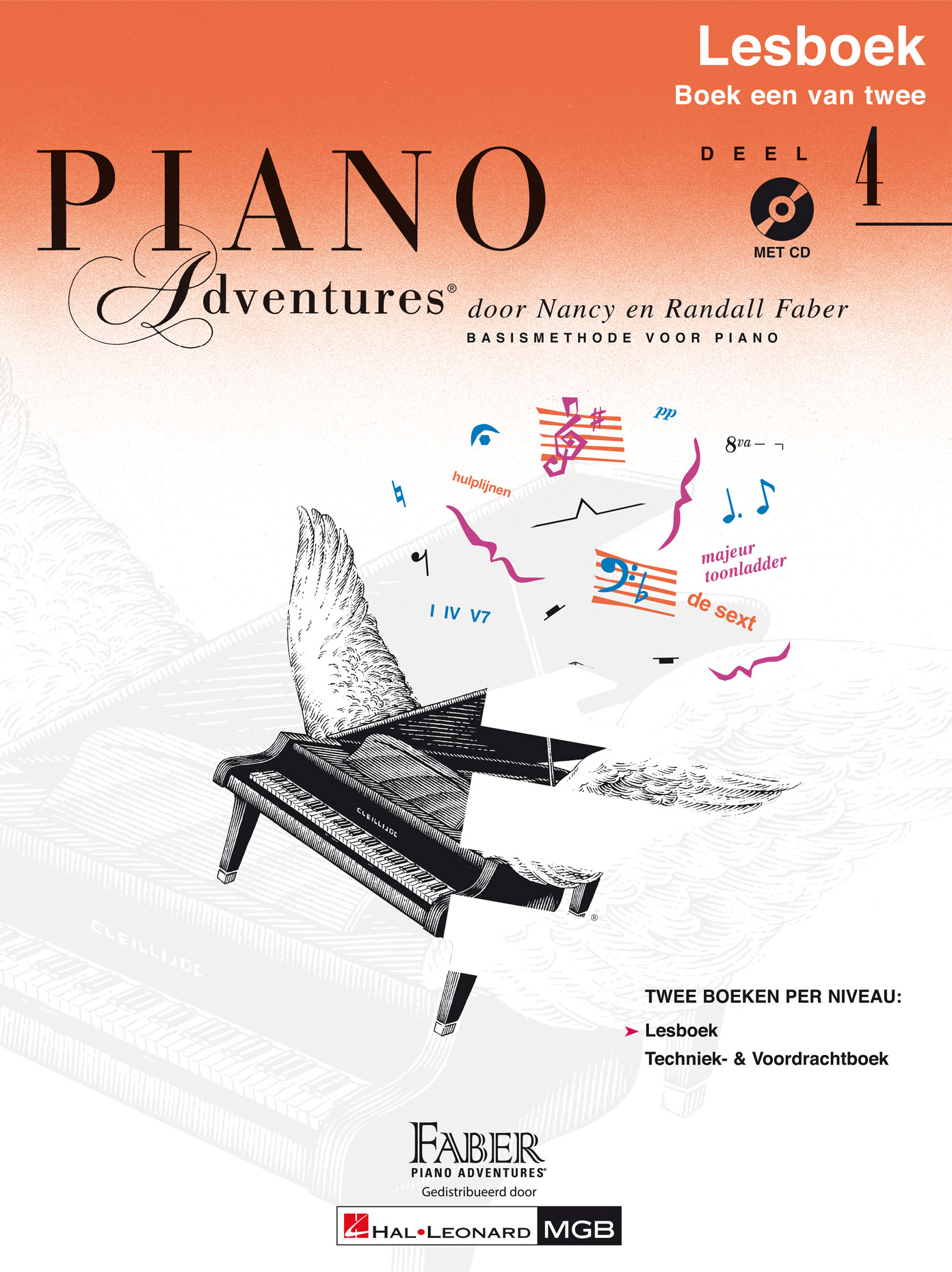 Piano Adventures: Lesboek 4 (+CD) - Deel 4 (Boek 1 van 2)