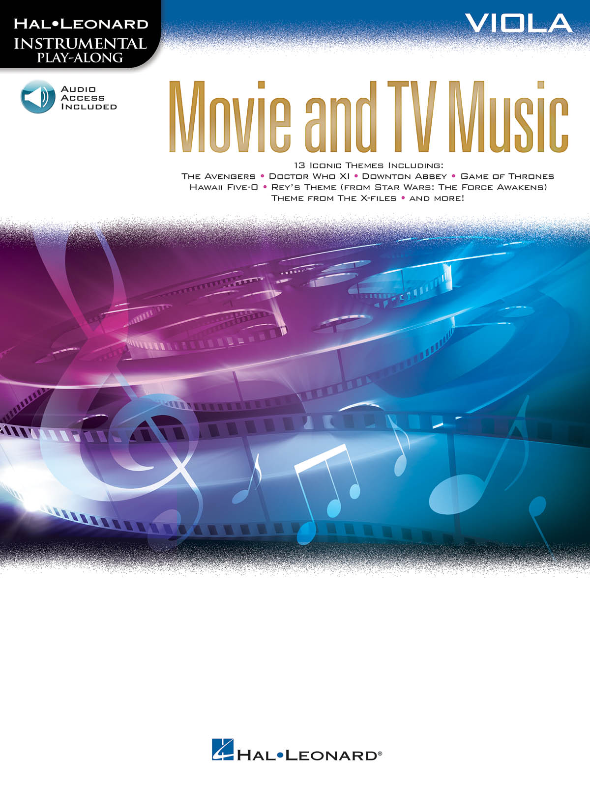 Noty k filmovým písním pro violu Movie and TV Music - Viola