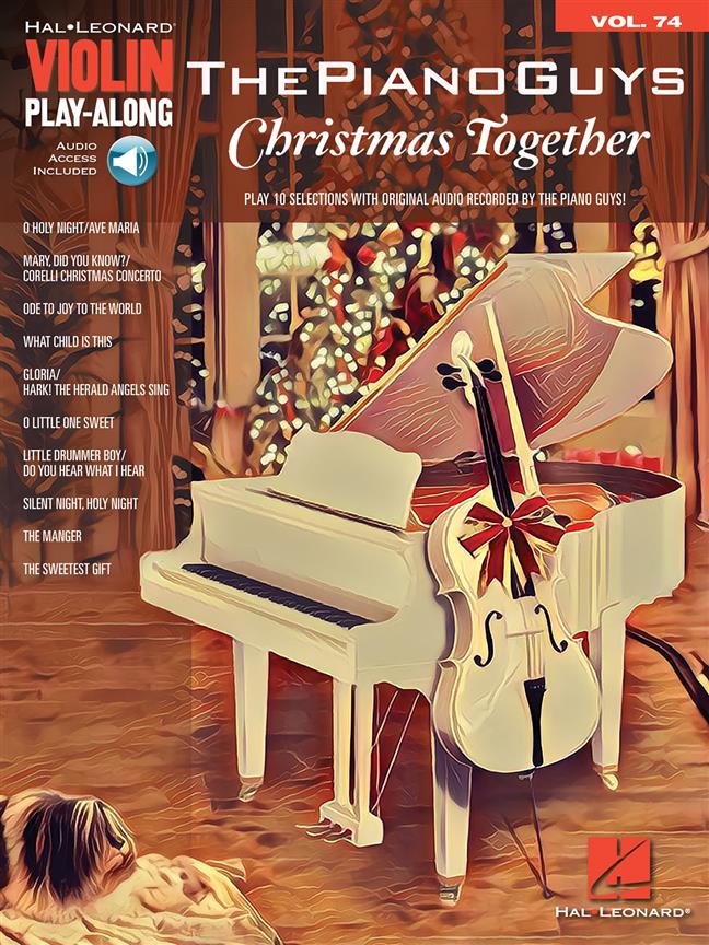 The Piano Guys - Christmas Together - Violin Play-Along Volume 74 - pro housle