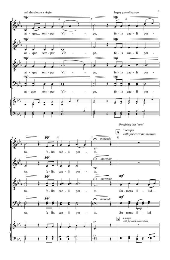 Ave Maris Stella - pro sbor SATB