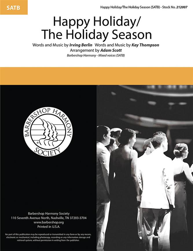 Happy Holiday/The Holiday Season noty pro sbor SATB a Cappella