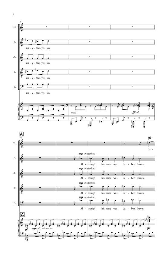 The Boy Who Laughed At Santa Clause - pro sbor SATB