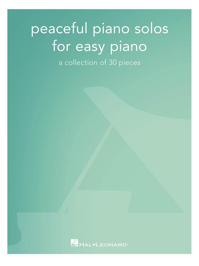 Peaceful Piano Solos For Easy Piano - A collection of 30 pieces noty pro začátečníky