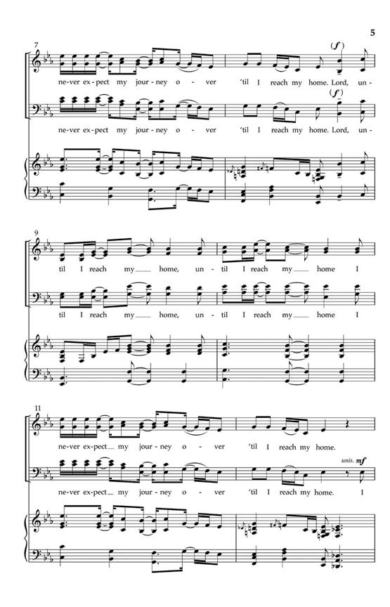 Until I Reach Heaven - pro sbor SATB