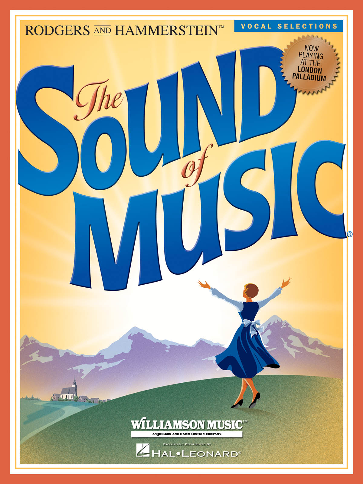 The Sound of Music Vocal Selections – U.K. Edition - not na klavír, zpěv s akordy pro kytaru