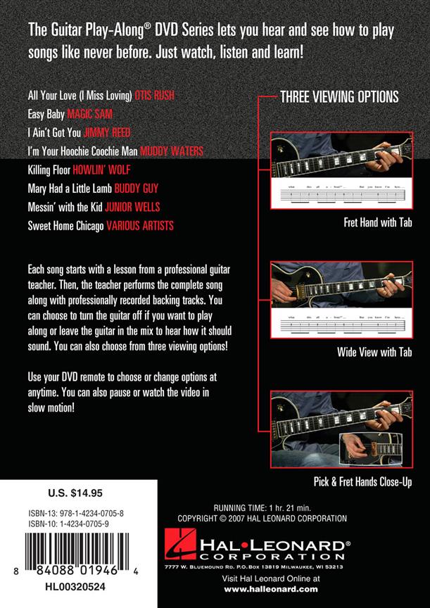 Chicago Blues - Guitar Play-Along DVD Volume 4