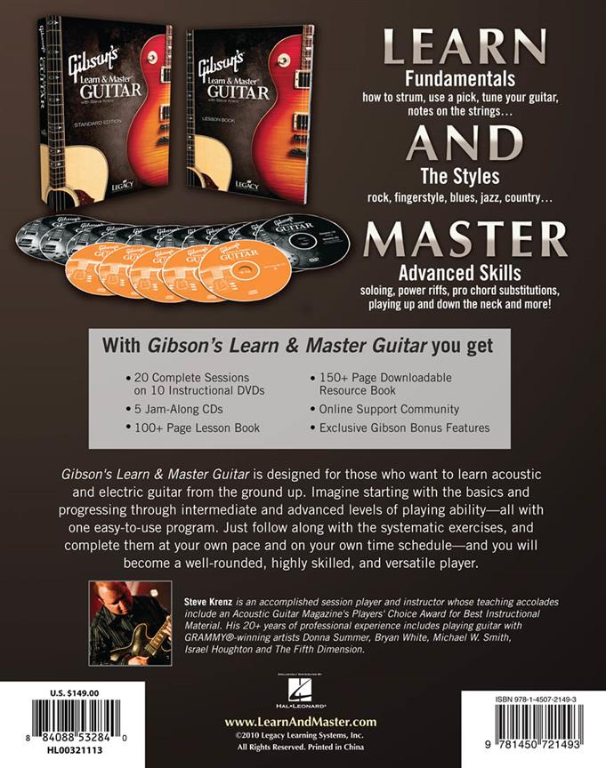 Gibson's Learn & Master Guitar - noty pro kytaru