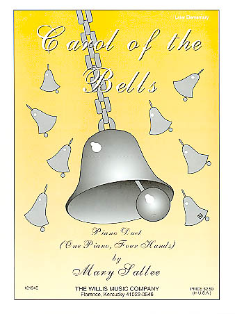 Carol of the Bells - 1 Piano, 4 Hands/Mid-Intermediate Level