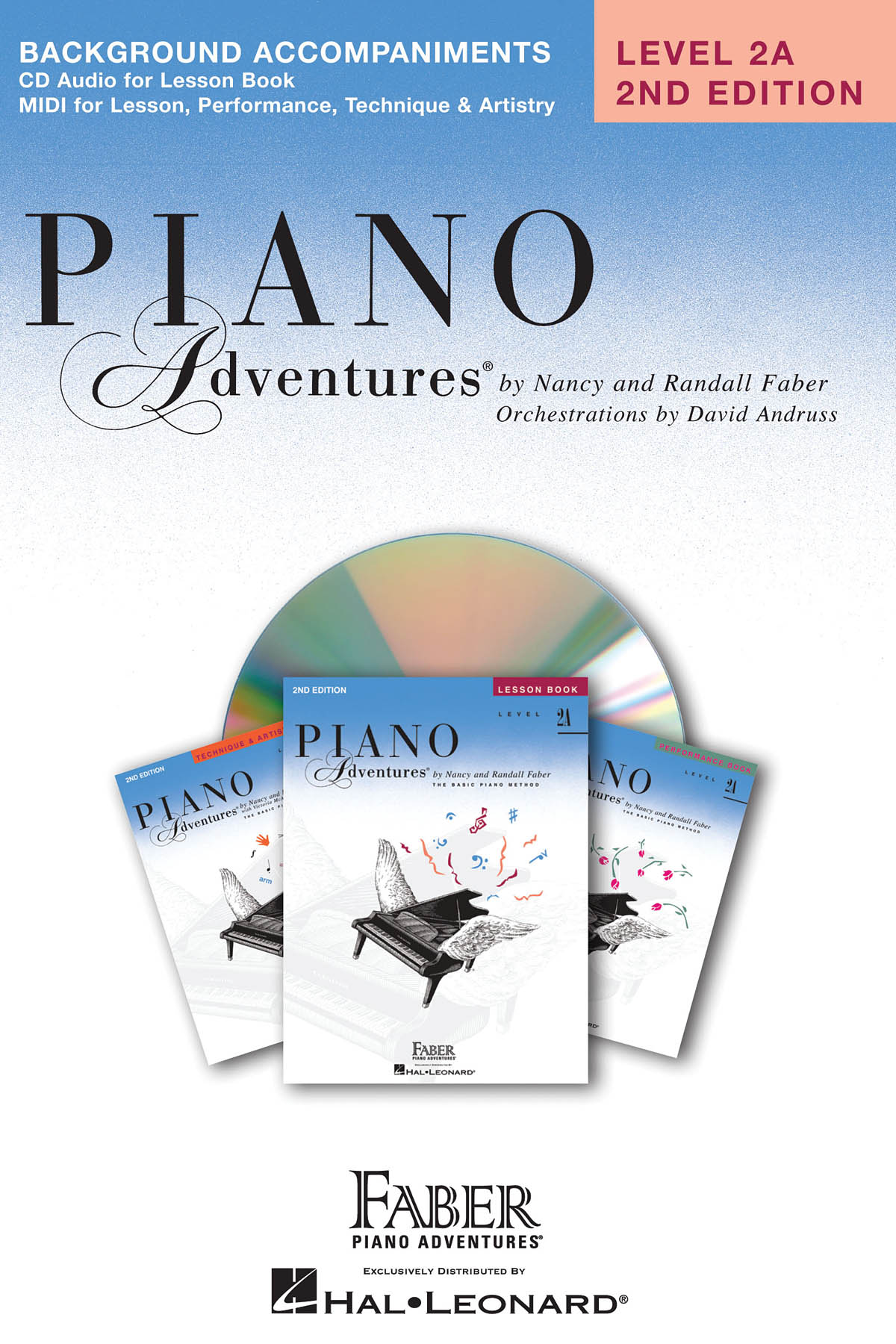 Piano Adventures Level 2A - Lesson Book CD - 2nd Edition