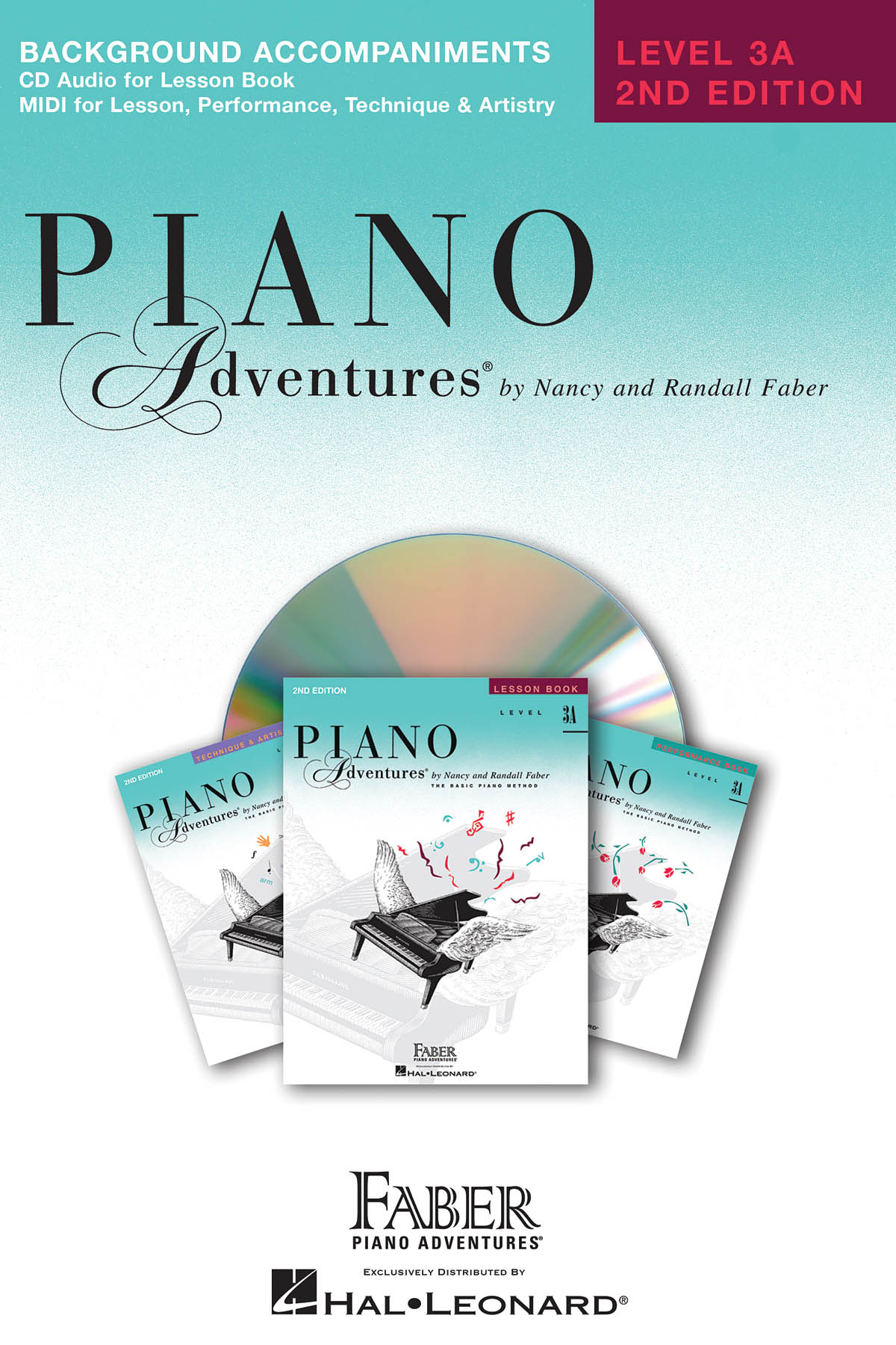 Piano Adventures Level 3A - Lesson Book CD - 2nd Edition