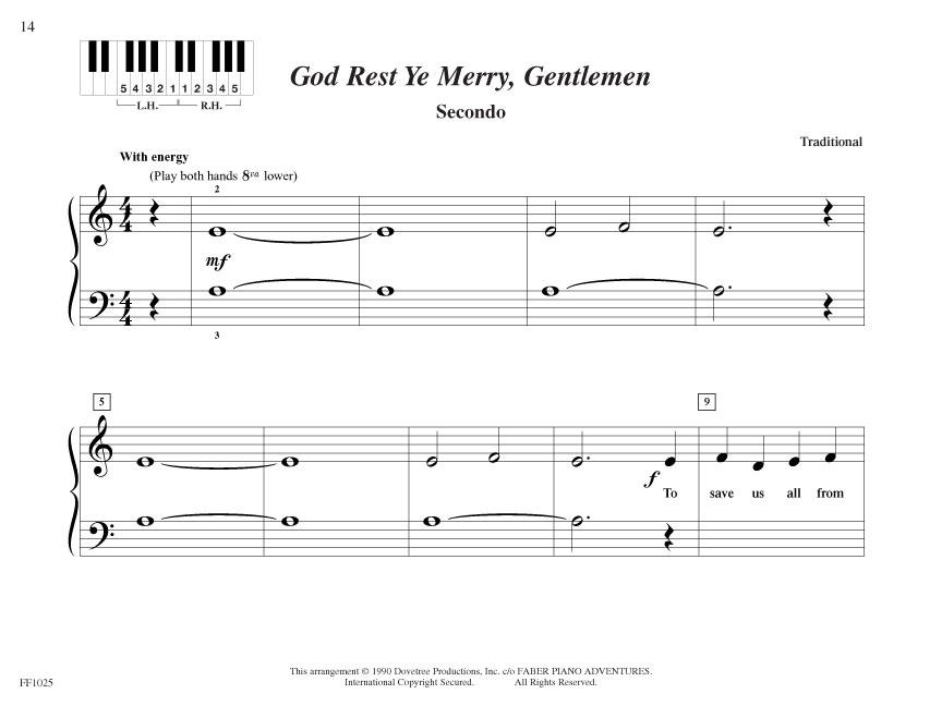 DuetTime® Christmas - Primer učebnice na klavír