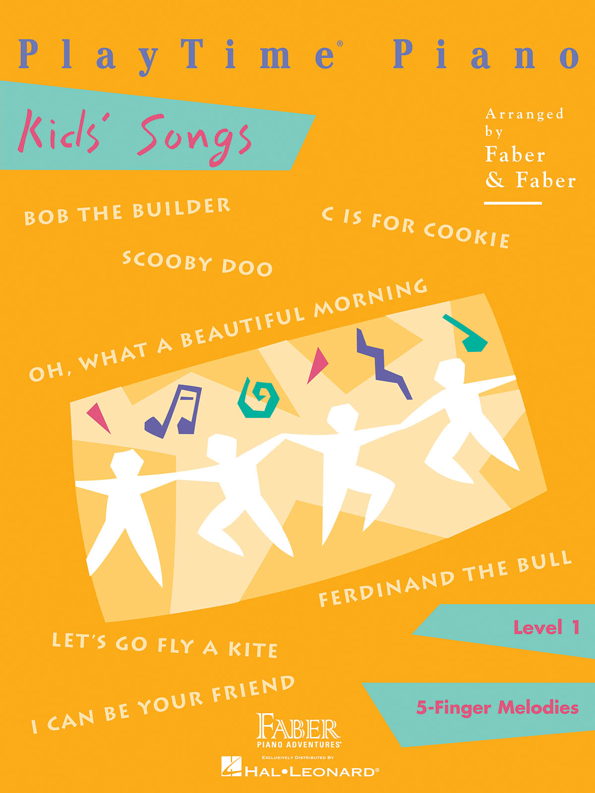 PlayTime® Kids Songs - Level 1 učebnice na klavír