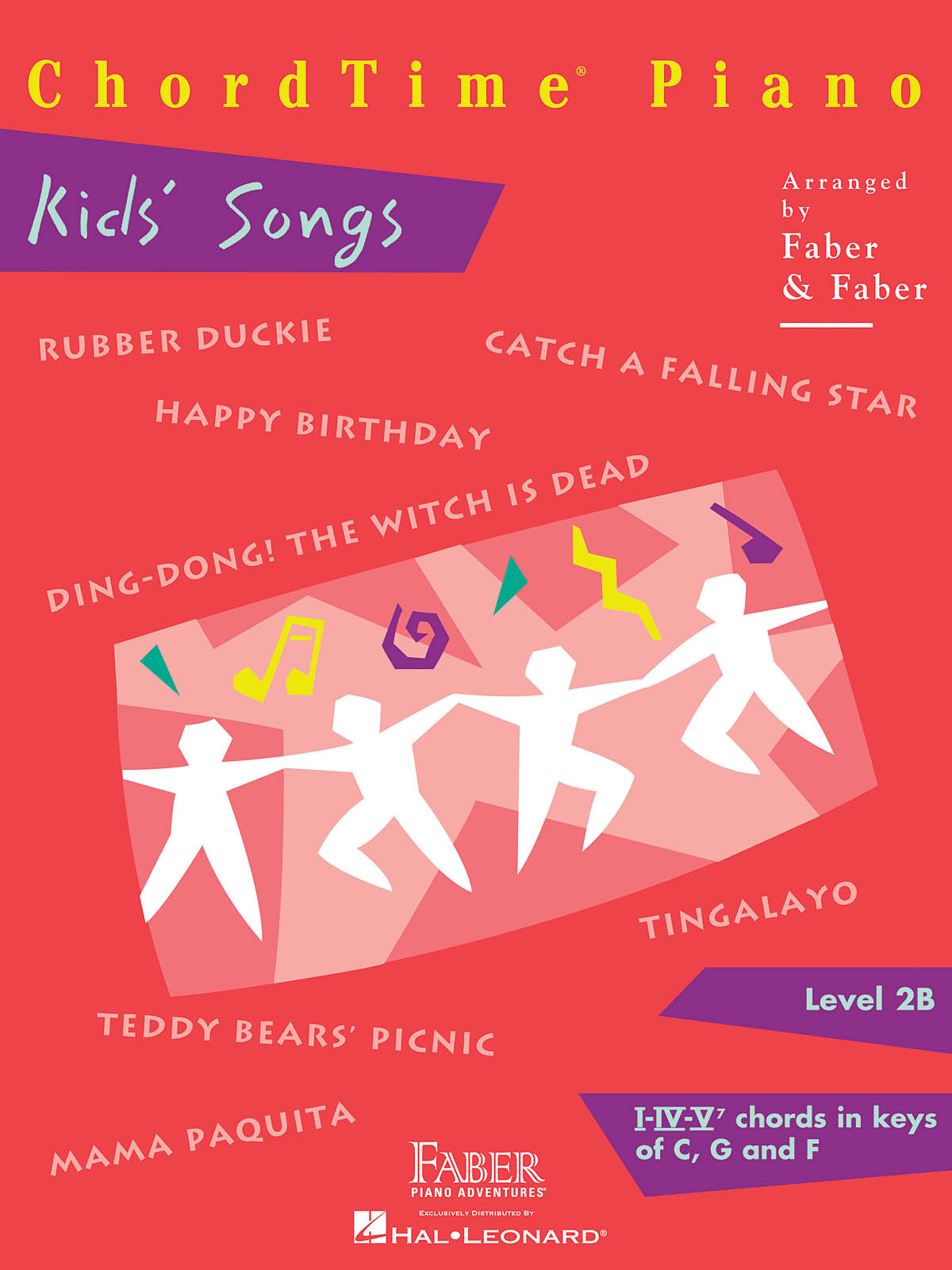 ChordTime® Kids' Songs - Level 2B - noty na klavír
