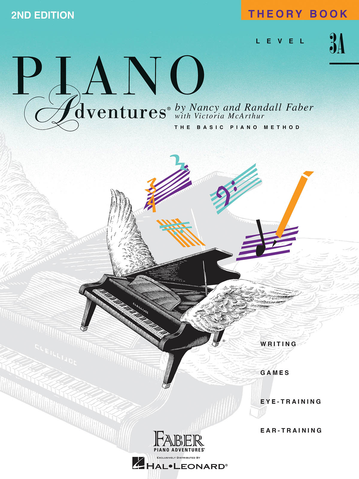 Piano Adventures Level 3A - Theory Book - 2nd Edition - škola hry na klavír