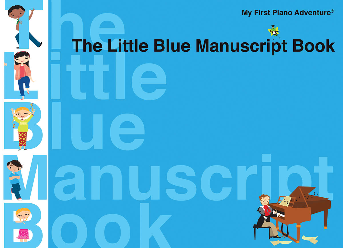 The Little Blue Manuscript Book - Faber Piano Adventures - noty na klavír