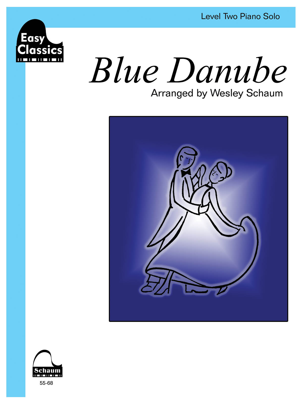 Blue Danube - hráče na klavír