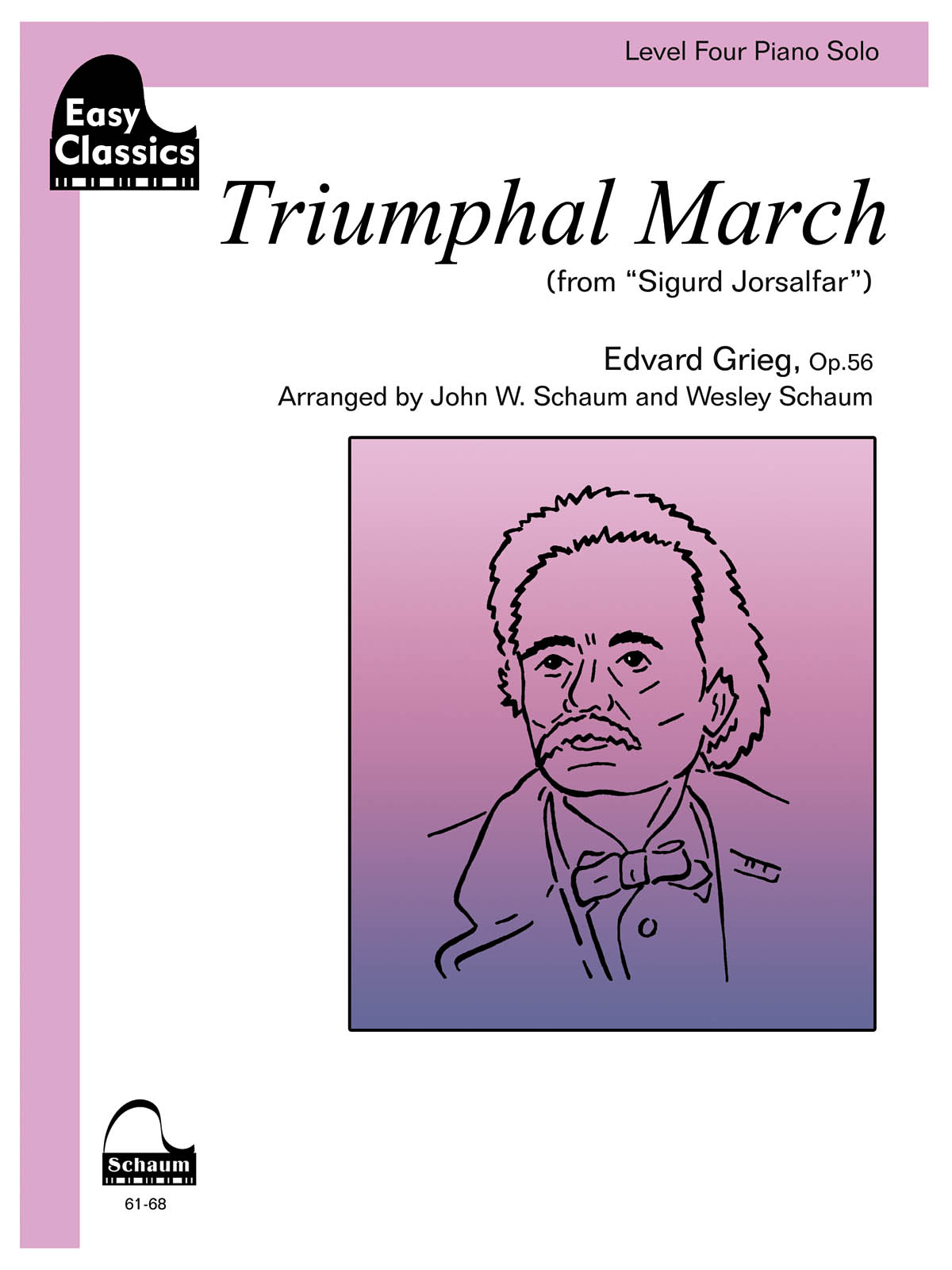 Triumphal March, Op. 56 - Easy Classics Level 4 Intermediate Level - hráče na klavír