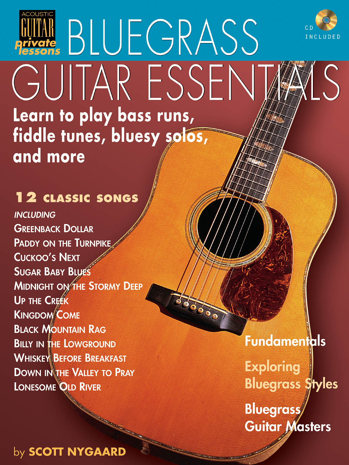 Bluegrass Guitar Essentials - noty na kytaru