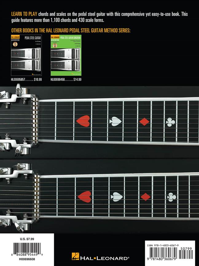 Pedal Steel Chords & Scales - Hal Leonard Pedal Steel Method Series - pro kytaru