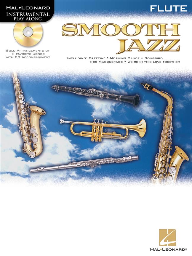 Smooth Jazz - Instrumental Play-Along Book - noty pro příčnou flétnu