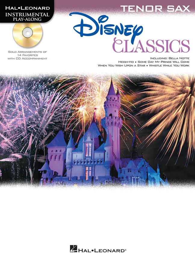 Disney Classics - Tenor Saxophone - Instrumental Play-Along - noty pro tenor saxofon