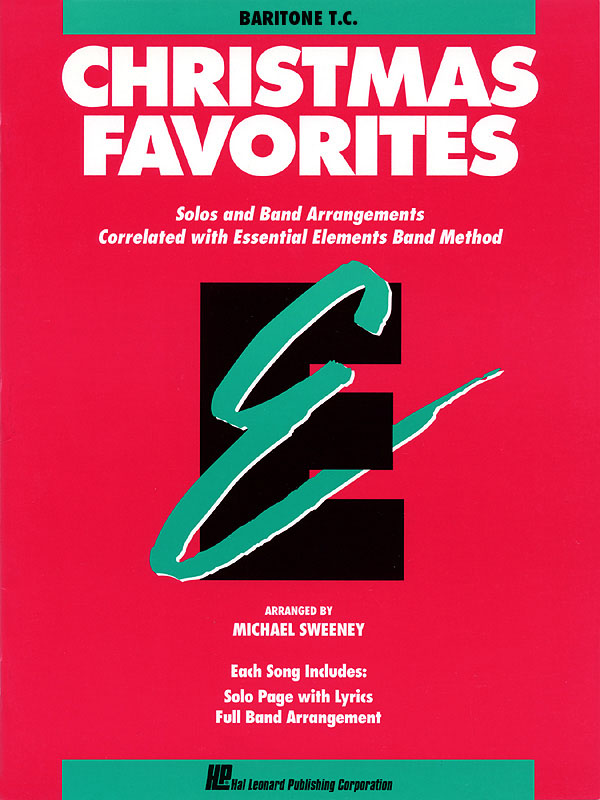 Essential Elements Christmas Favorites - Bb Barito pro nástroje v různých laděních
